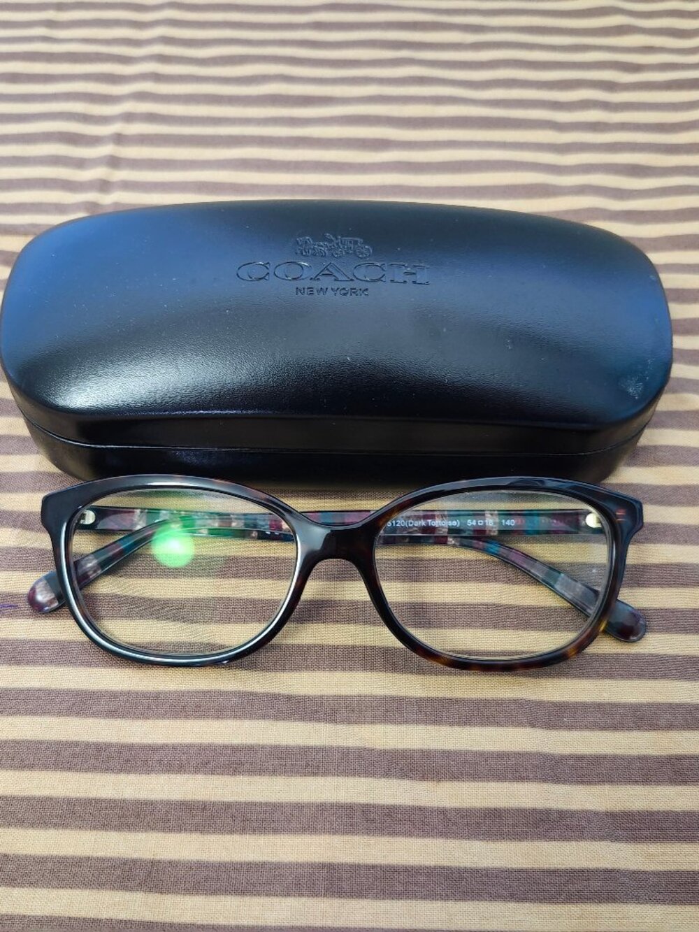 COACH | Dark Framed Glasses